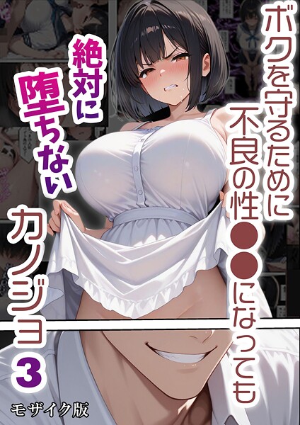 バベル太郎|ボクを守るために不良の性●●になっても絶対に堕ちないカノジョ3 モザイク版❤フルカラー 【評価】